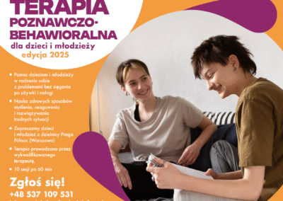 Terapia poznawczo-behawioralna dla dzieci i młodzieży
