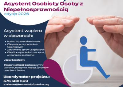 Asystent osobisty osoby z niepełnosprawnościami edycja 2026
